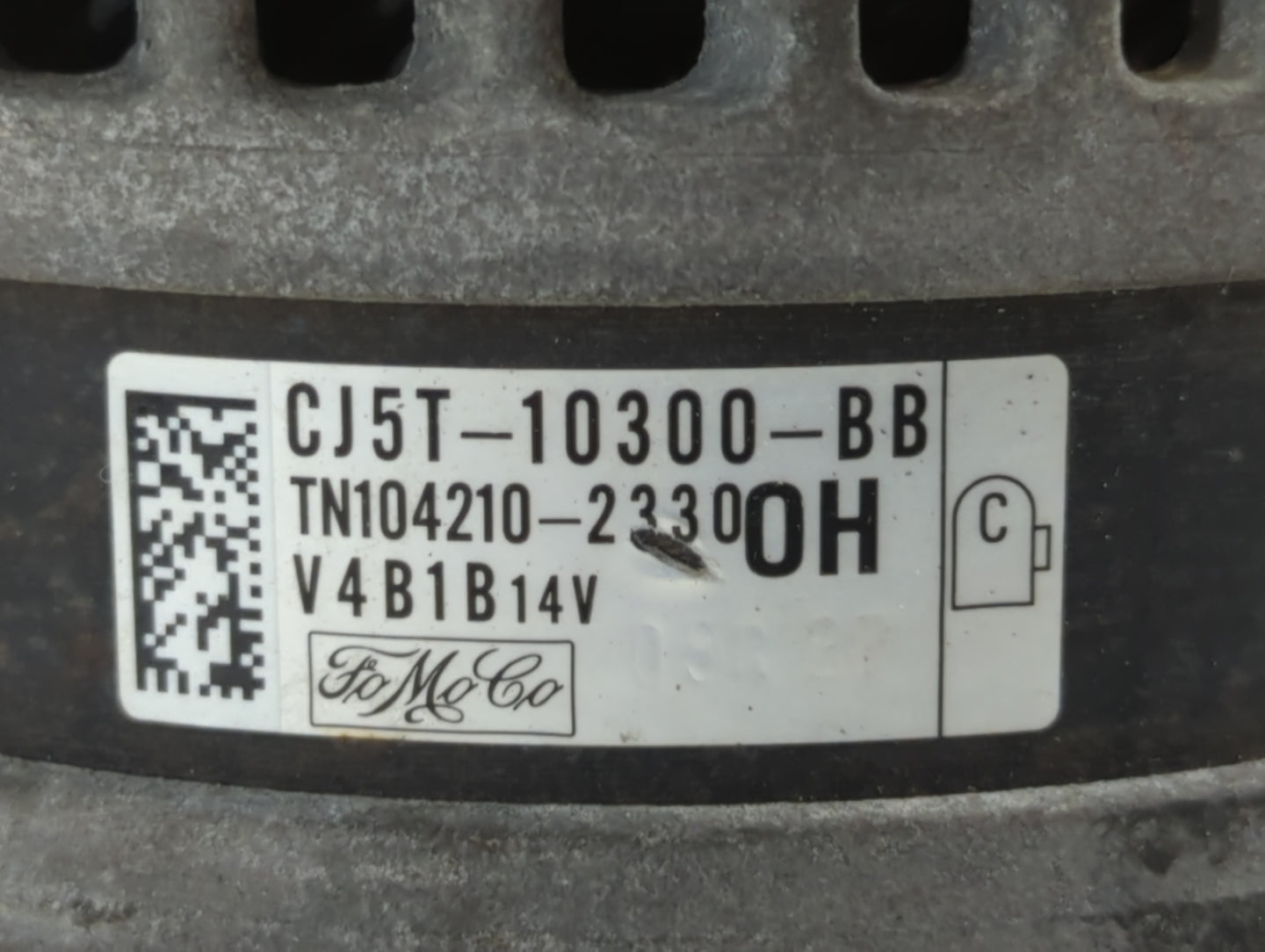 2013-2019 Ford Escape Alternator Replacement Generator Charging Assembly Engine OEM P/N:CJ5T-10300-BB Fits OEM Used Auto Par
