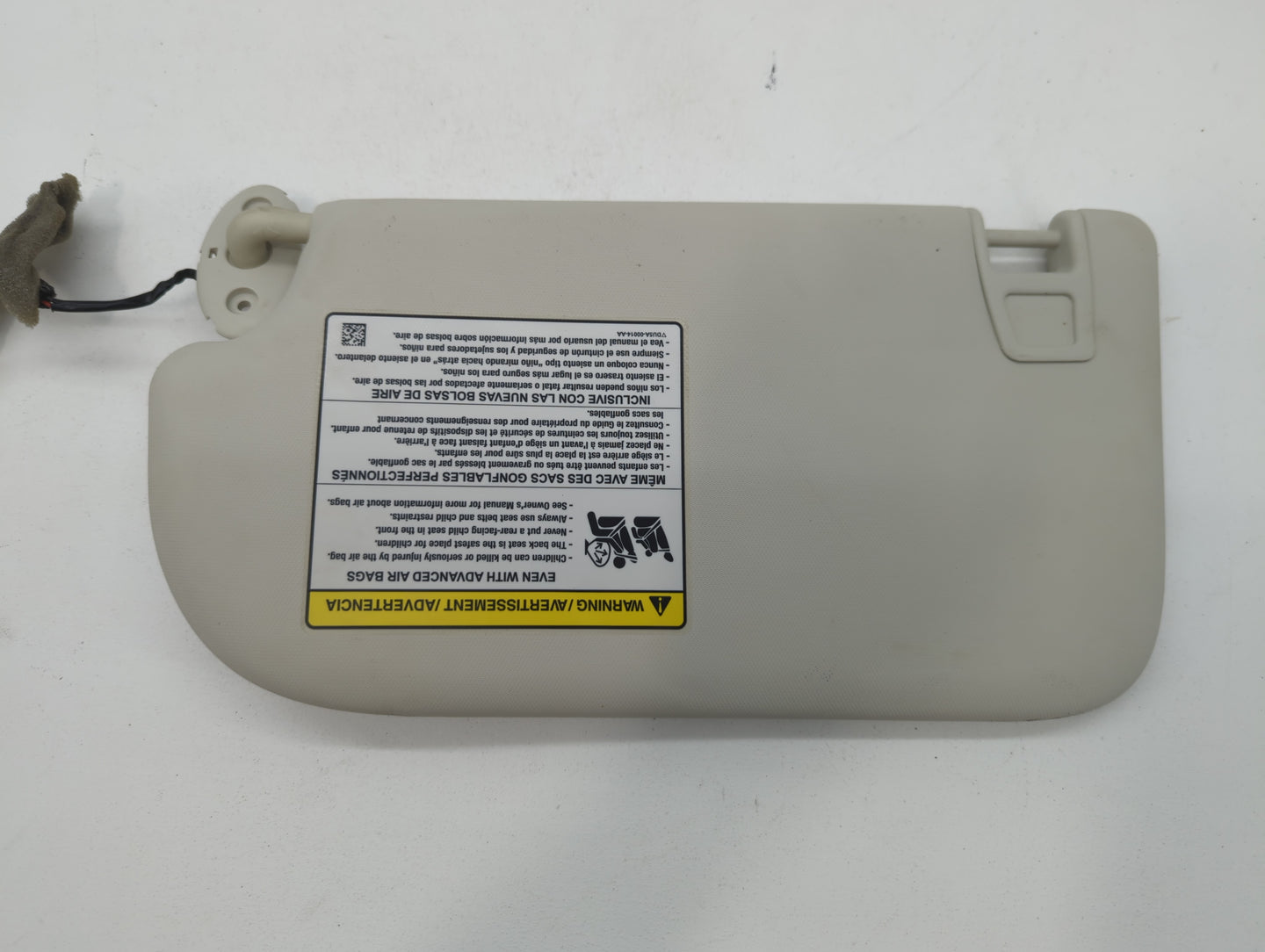 2013-2019 Ford Escape Sun Visor Shade Replacement Passenger Right Mirror Fits Fits 2013 2014 2015 2016 2017 2018 2019 OEM Us