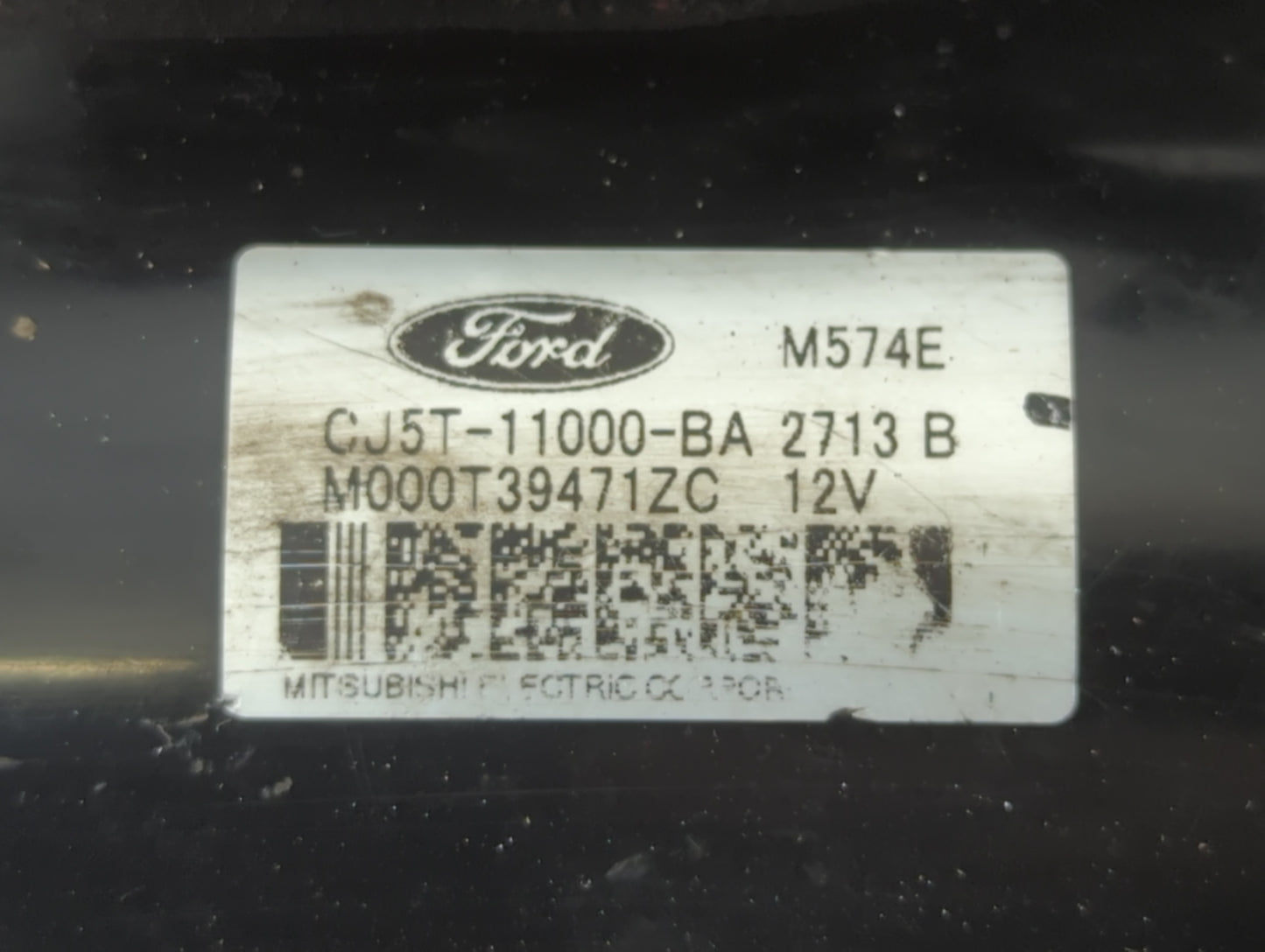 2013-2016 Ford Escape Car Starter Motor Solenoid OEM P/N:M000T39471ZC CJ5T-11000-BA Fits Fits 2013 2014 2015 2016 OEM Used A