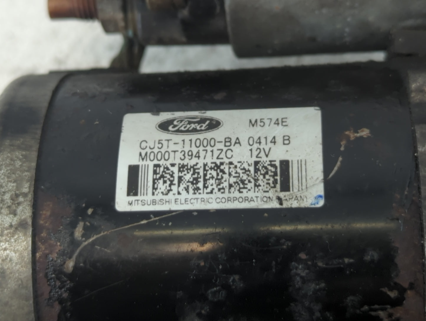 2013-2016 Ford Escape Car Starter Motor Solenoid OEM P/N:M000T39471ZC CJ5T-11000-BA Fits Fits 2013 2014 2015 2016 OEM Used A