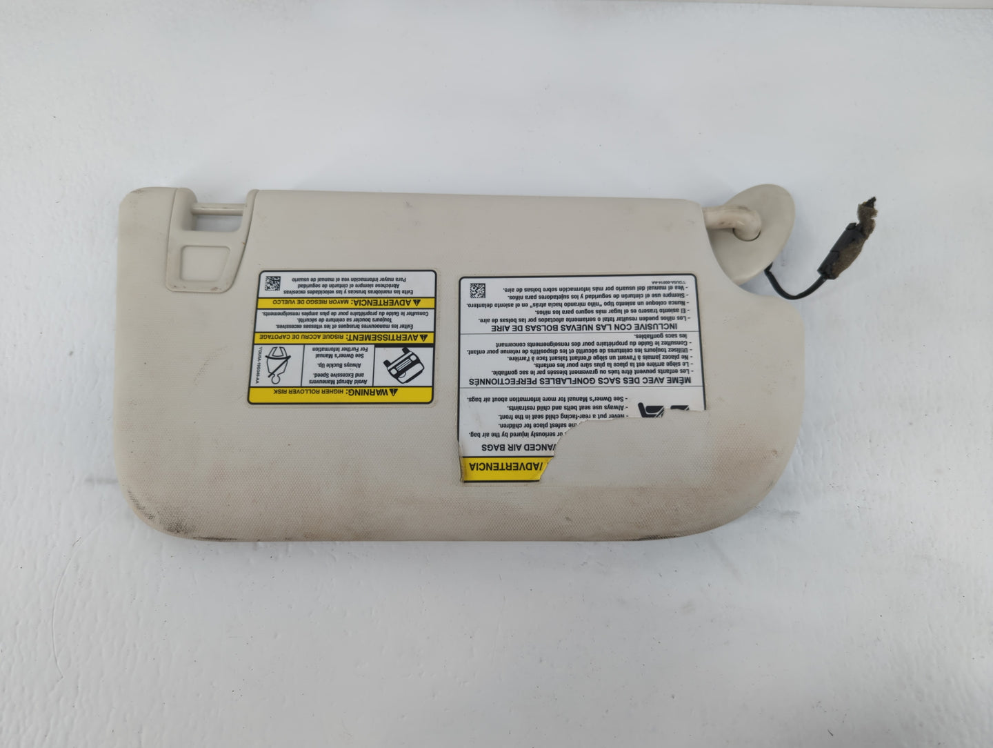 2013-2019 Ford Escape Sun Visor Shade Replacement Driver Left Mirror Fits Fits 2013 2014 2015 2016 2017 2018 2019 OEM Used A