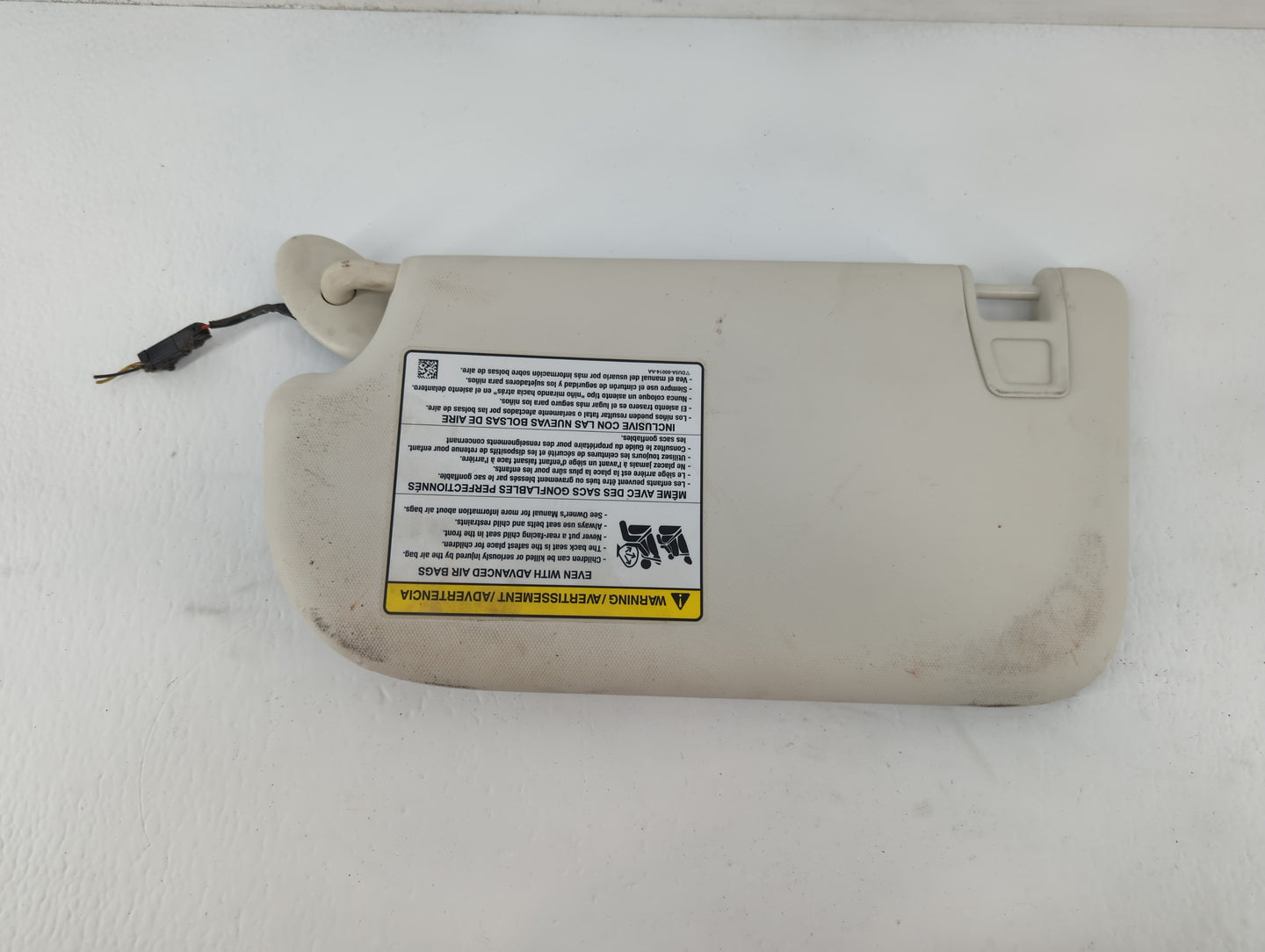 2013-2019 Ford Escape Sun Visor Shade Replacement Passenger Right Mirror Fits Fits 2013 2014 2015 2016 2017 2018 2019 OEM Us