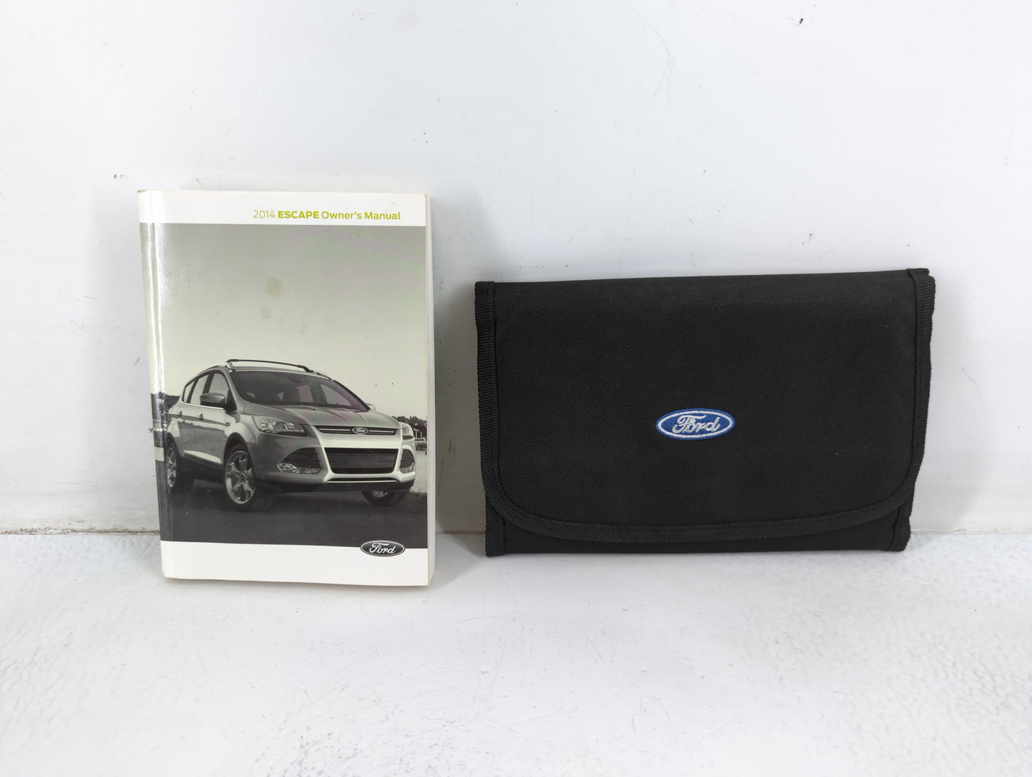 2014 Ford Escape Owners Manual Book Guide P/N:EJ5J 19A321 AB OEM Used Auto Parts - Oemusedautoparts1.com