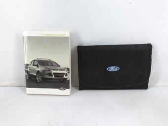 compare product 2014 Ford Escape Owners Manual Book Guide P/N:EJ5J 19A321 AB OEM Used Auto Parts