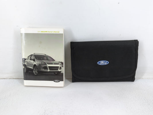 2014 Ford Escape Owners Manual Book Guide P/N:EJ5J 19A321 AB OEM Used Auto Parts - Oemusedautoparts1.com