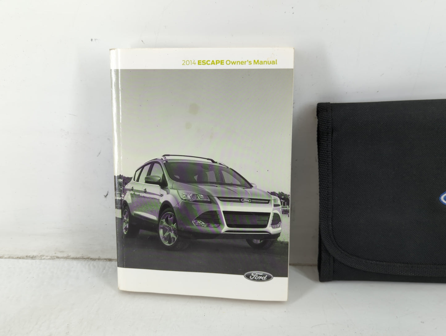 2014 Ford Escape Owners Manual Book Guide P/N:EJ5J 19A321 AB OEM Used Auto Parts - Oemusedautoparts1.com