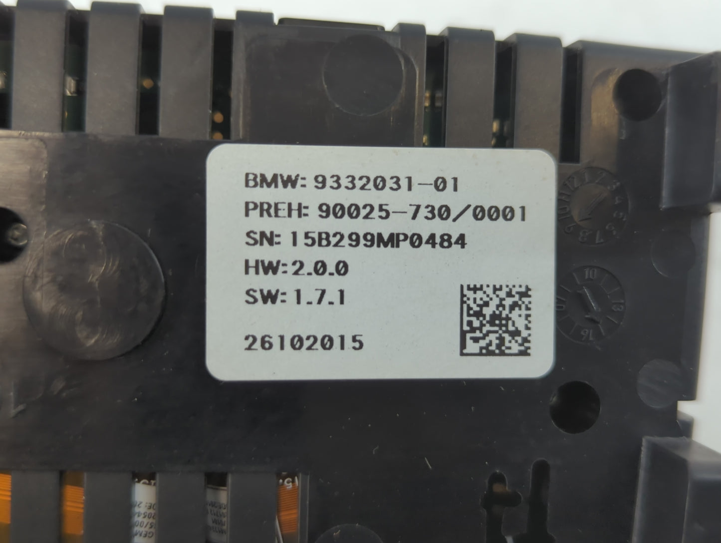 2013-2016 Ford Escape Climate Control Module Temperature AC/Heater Replacement P/N:26102015 9332031-01 Fits OEM Used Auto Pa