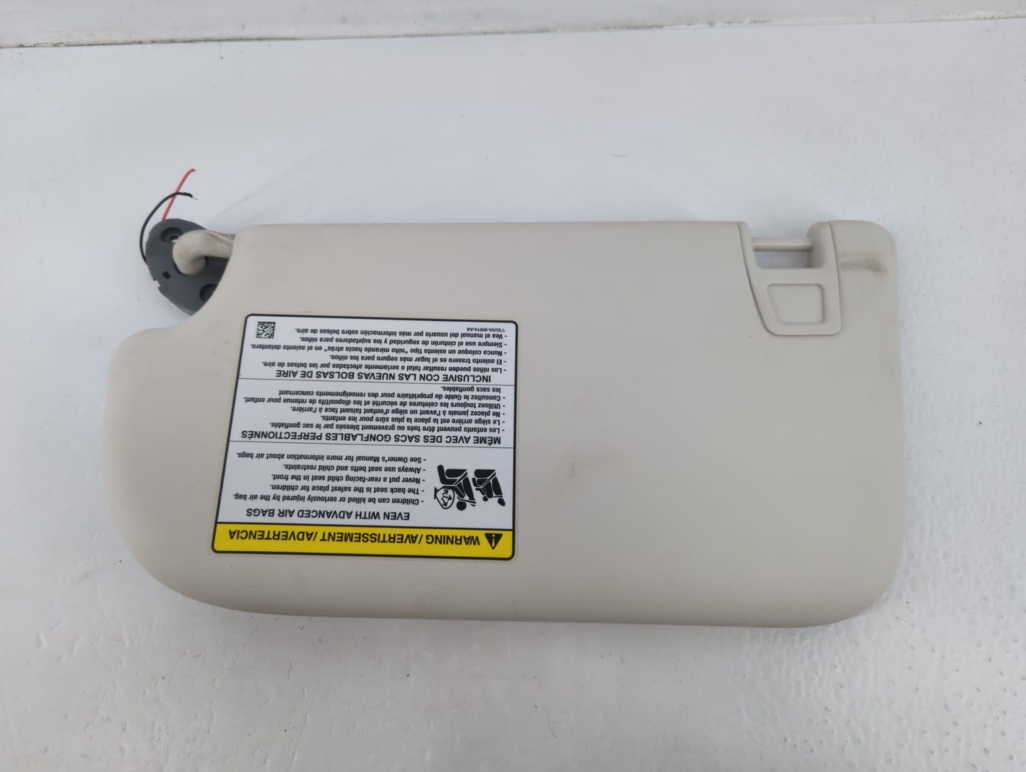 2013-2019 Ford Escape Sun Visor Shade Replacement Passenger Right Mirror Fits Fits 2013 2014 2015 2016 2017 2018 2019 OEM Us