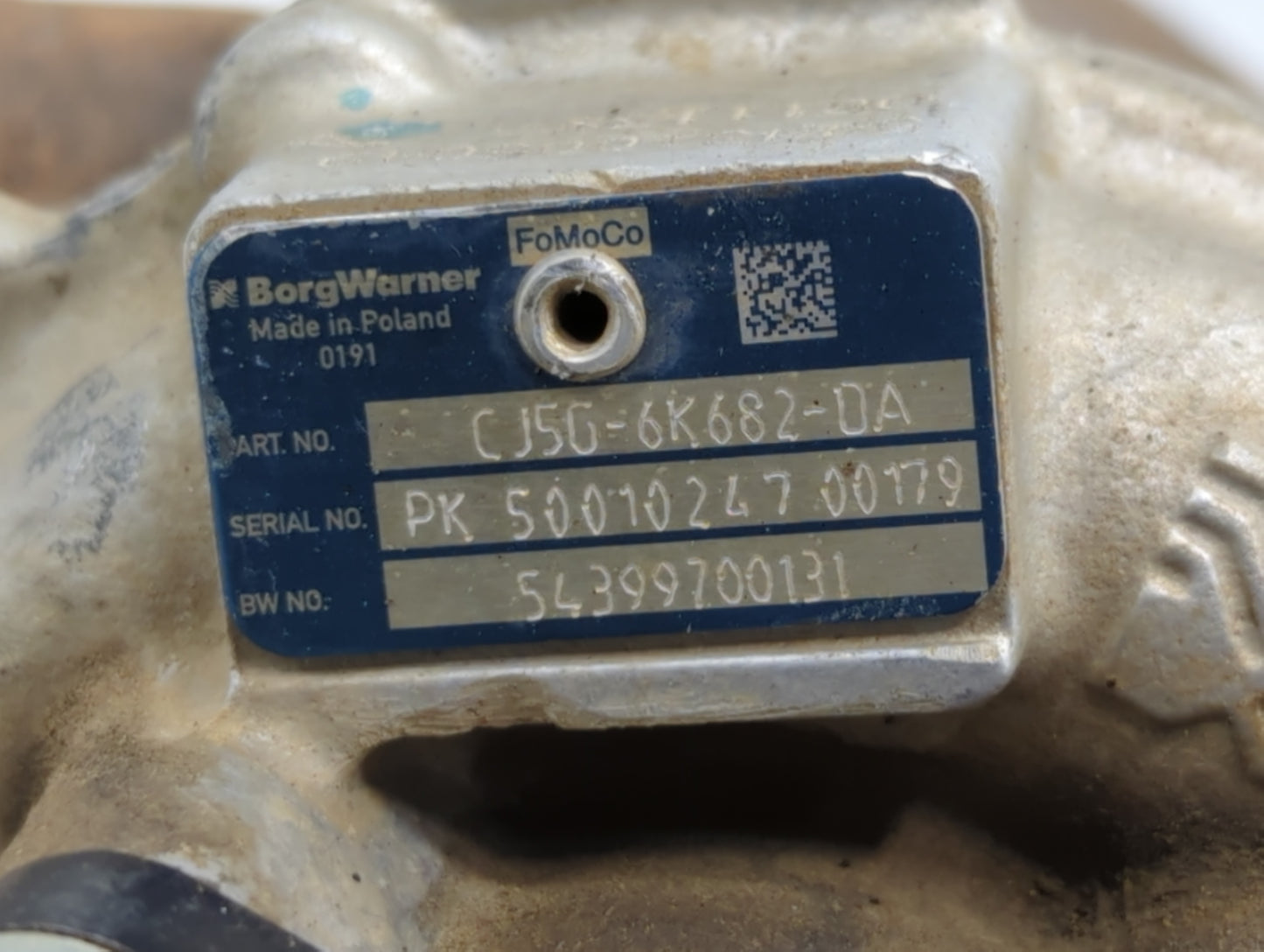 2013 Ford Escape Turbocharger Turbo Charger Super Charger Supercharger - Oemusedautoparts1.com