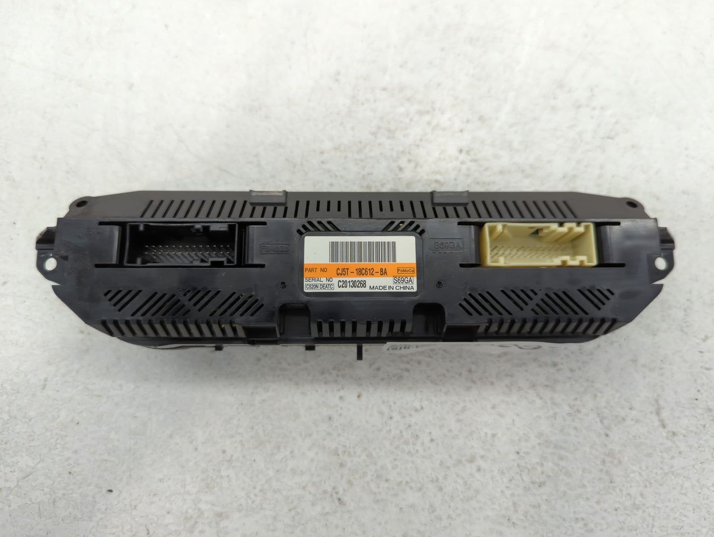 2013-2015 Ford Escape Climate Control Module Temperature AC/Heater Replacement P/N:CJ5T-18C612-BA Fits Fits 2013 2014 2015 O