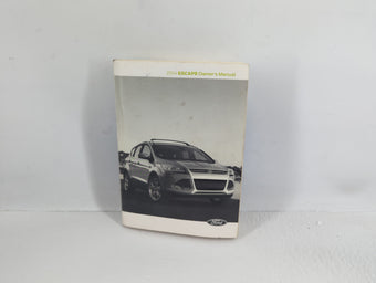 compare product 2014 Ford Escape Owners Manual Book Guide P/N:EJ5J 19A321 AB OEM Used Auto Parts