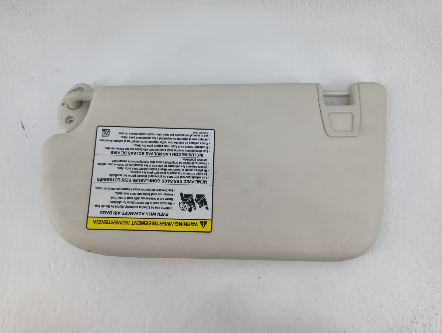 2013-2019 Ford Escape Sun Visor Shade Replacement Passenger Right Mirror Fits Fits 2013 2014 2015 2016 2017 2018 2019 OEM Us