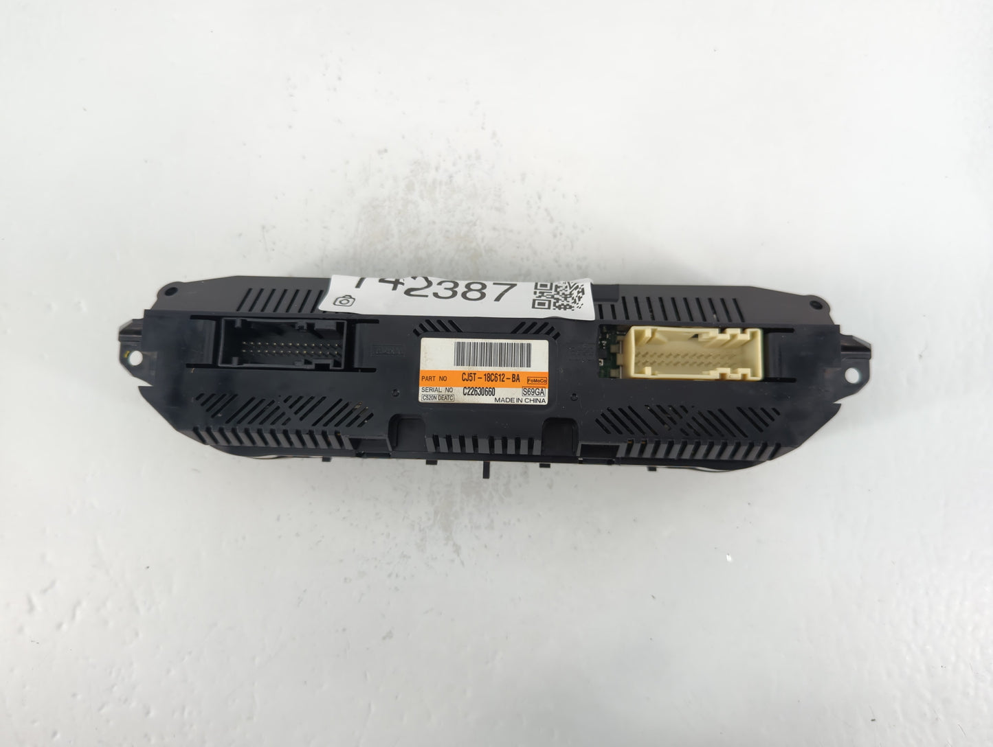 2013-2015 Ford Escape Climate Control Module Temperature AC/Heater Replacement P/N:CJ5T-18C612-BA Fits Fits 2013 2014 2015 O