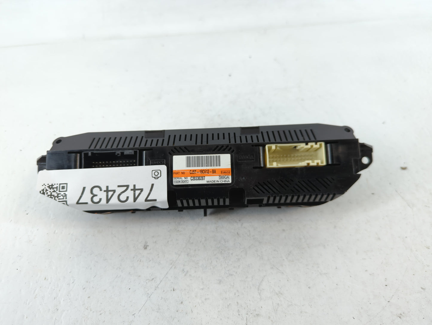 2013-2015 Ford Escape Climate Control Module Temperature AC/Heater Replacement P/N:CJ5T-18C612-BA Fits Fits 2013 2014 2015 O