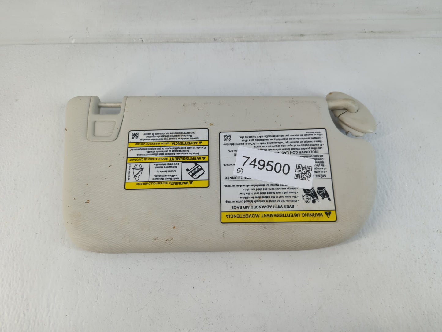 2013-2019 Ford Escape Sun Visor Shade Replacement Driver Left Mirror Fits Fits 2013 2014 2015 2016 2017 2018 2019 OEM Used A