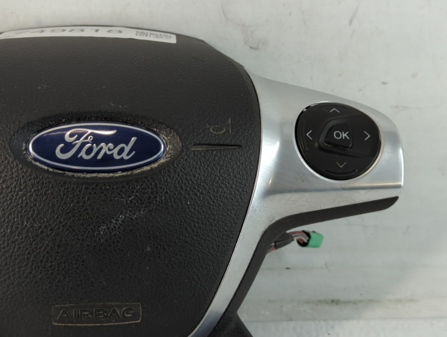 2013-2014 Ford Escape Air Bag Driver Left Steering Wheel Mounted P/N:CJ54 A042B85 CC3ZHE Fits Fits 2013 2014 2015 2016 2017 