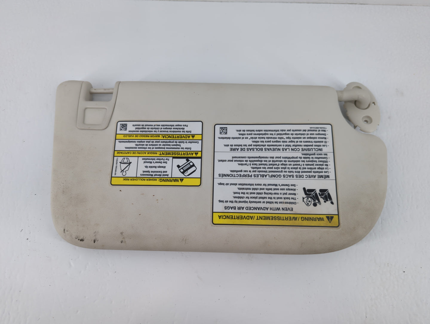 2013-2019 Ford Escape Sun Visor Shade Replacement Driver Left Mirror Fits Fits 2013 2014 2015 2016 2017 2018 2019 OEM Used A