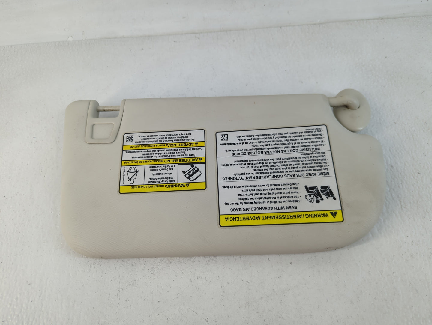 2013-2019 Ford Escape Sun Visor Shade Replacement Driver Left Mirror Fits Fits 2013 2014 2015 2016 2017 2018 2019 OEM Used A
