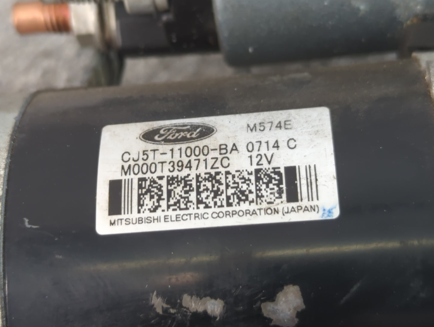 2013-2016 Ford Escape Car Starter Motor Solenoid OEM P/N:M000T39471ZC CJ5T-11000-BA Fits Fits 2013 2014 2015 2016 OEM Used A