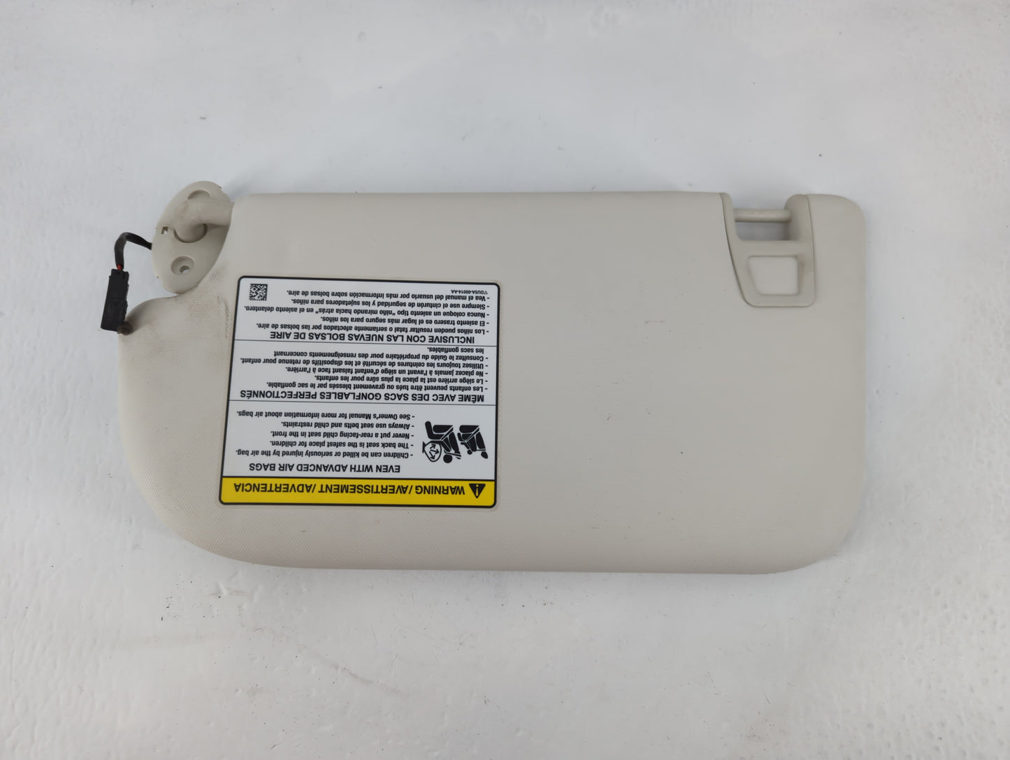 2013-2019 Ford Escape Sun Visor Shade Replacement Passenger Right Mirror Fits Fits 2013 2014 2015 2016 2017 2018 2019 OEM Us