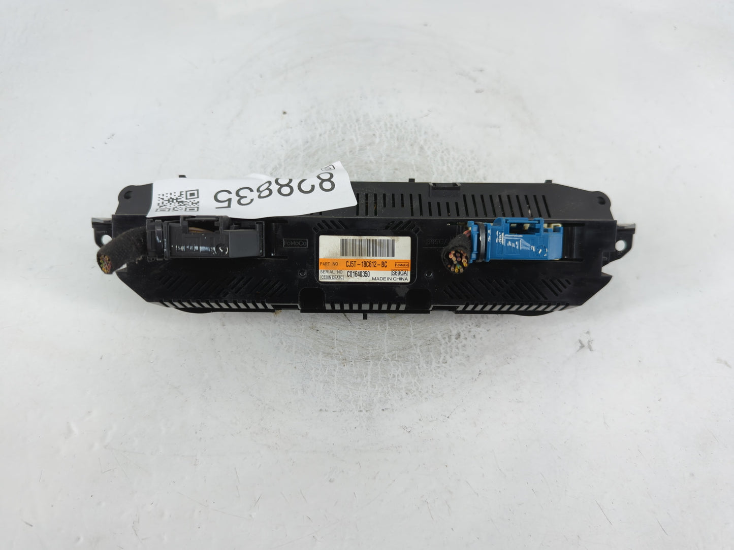 2013-2015 Ford Escape Climate Control Module Temperature AC/Heater Replacement P/N:CJ5T-18C612-BC Fits Fits 2013 2014 2015 O