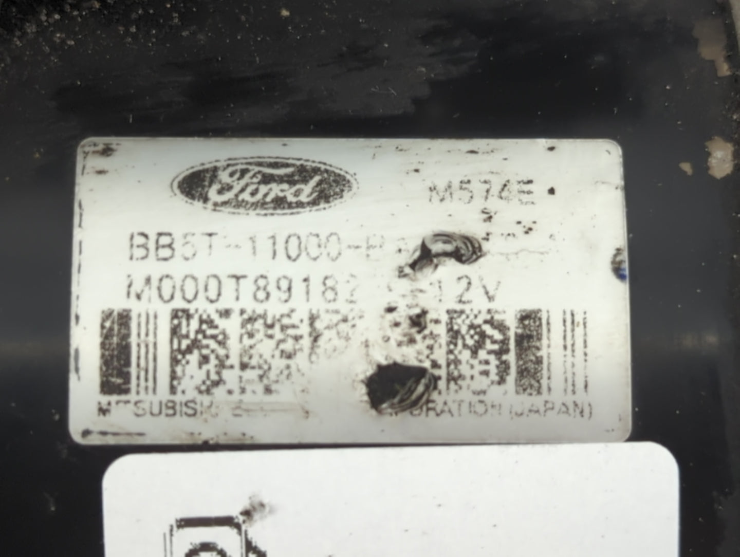 2013-2017 Ford Escape Car Starter Motor Solenoid OEM P/N:2913 D BB5T-11000-BA Fits OEM Used Auto Parts - Oemusedautoparts1.c