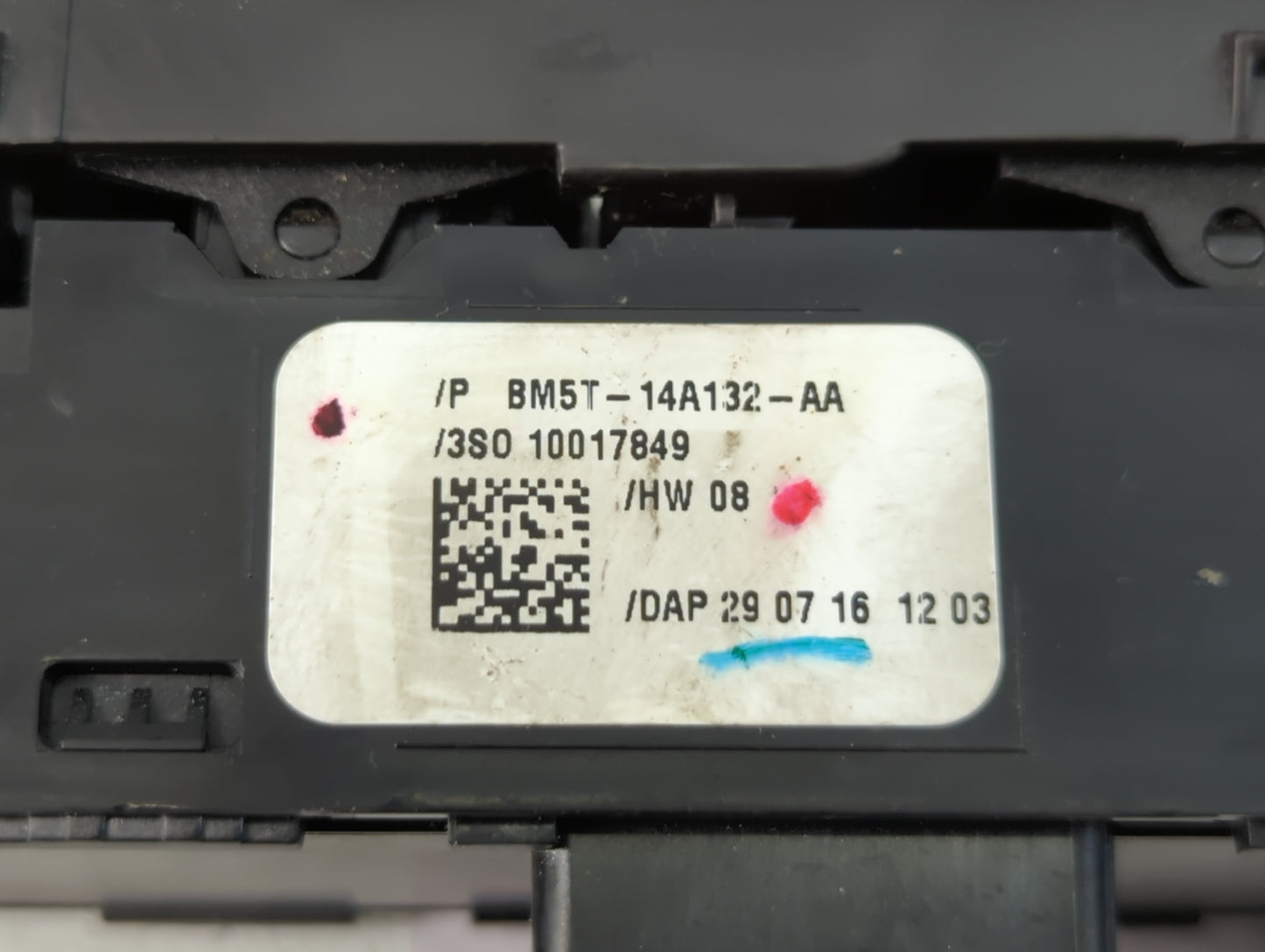 2013-2016 Ford Escape Master Power Window Switch Replacement Driver Side Left P/N:BM5T-14A132-AA Fits OEM Used Auto Parts - 