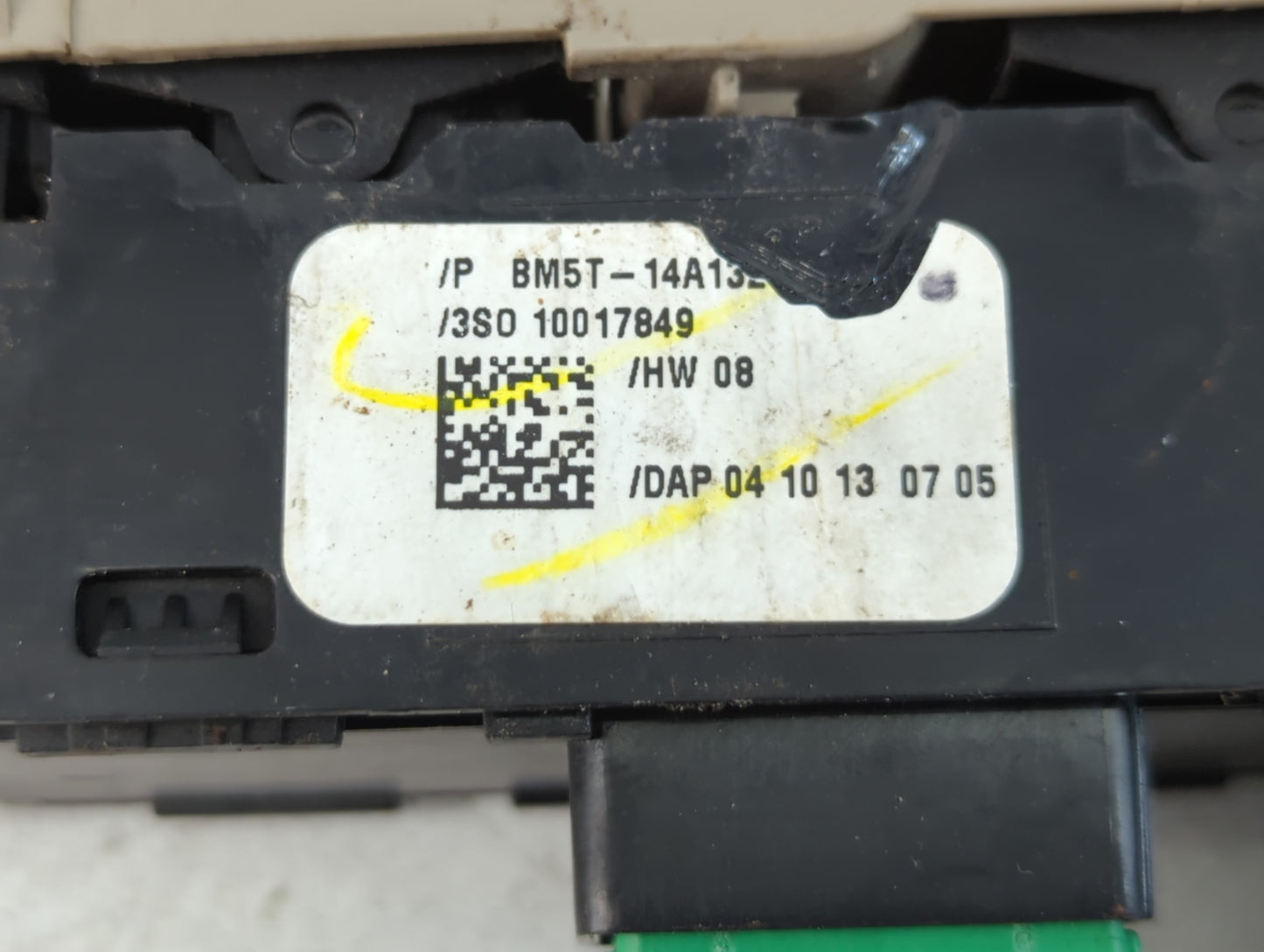 2013-2016 Ford Escape Master Power Window Switch Replacement Driver Side Left P/N:BM5T-14A132 Fits OEM Used Auto Parts - Oem