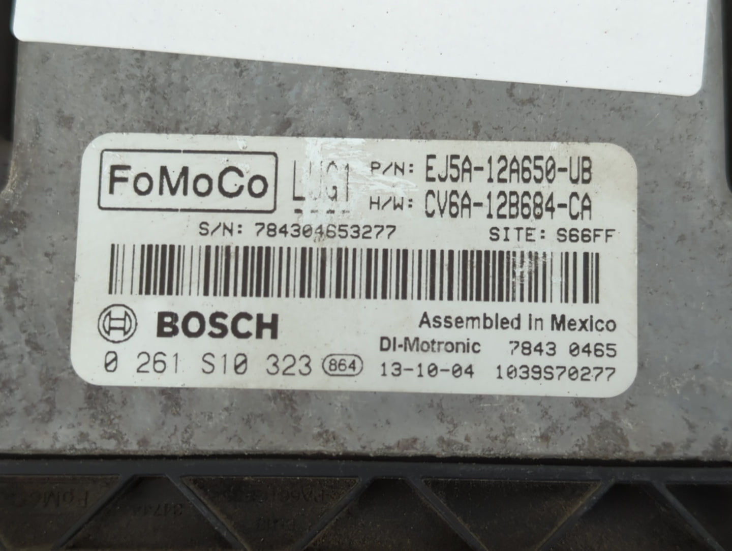 2013-2016 Ford Escape PCM Engine Control Computer ECU ECM PCU OEM P/N:CV6A-12B684-CA EJ5A-12A650-UB Fits Fits 2013 2014 2015