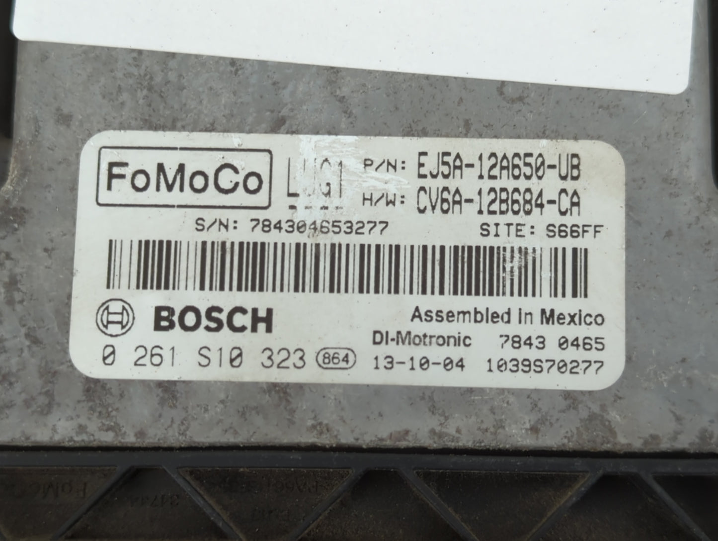 2013-2016 Ford Escape PCM Engine Control Computer ECU ECM PCU OEM P/N:CV6A-12B684-CA EJ5A-12A650-UB Fits Fits 2013 2014 2015
