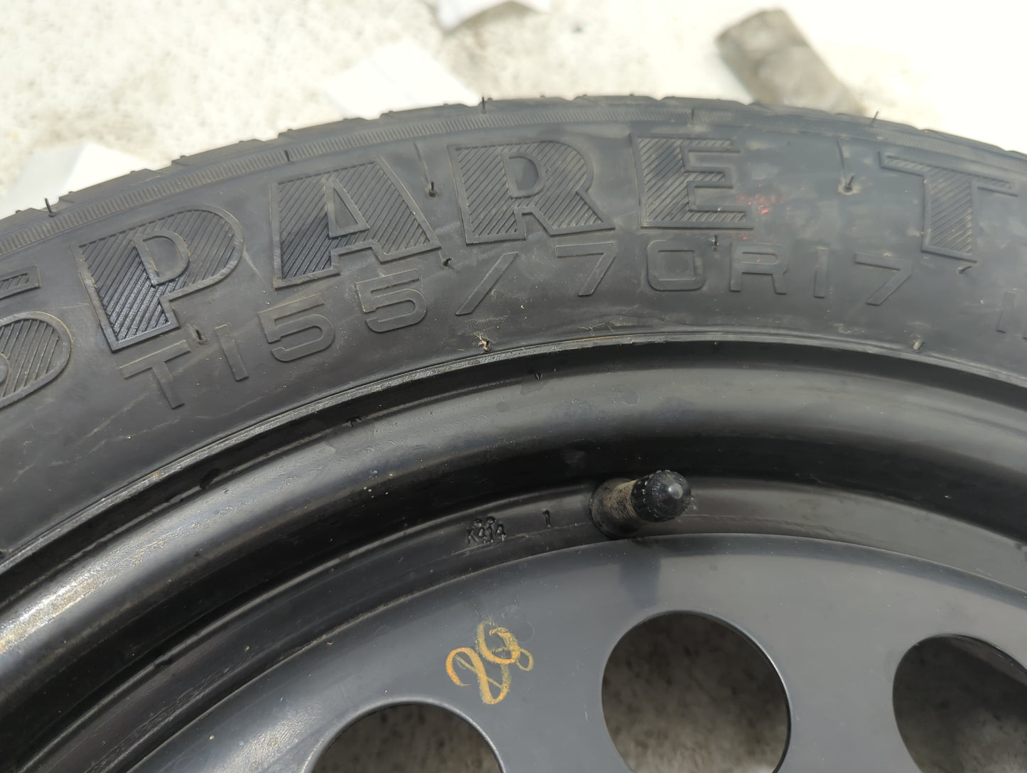 2013-2019 Ford Escape Spare Donut Tire Wheel Rim Oem 890953 - Oemusedautoparts1.com