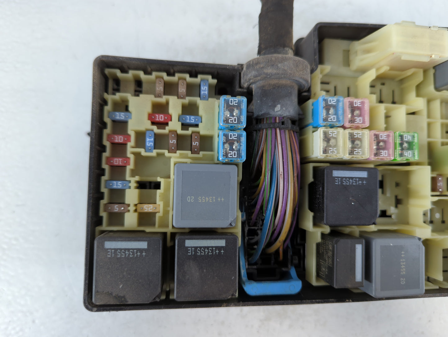 2013-2016 Ford Escape Fusebox Fuse Box Panel Relay Module P/N:AV6T-14A067-AD Fits Fits 2013 2014 2015 2016 OEM Used Auto Par