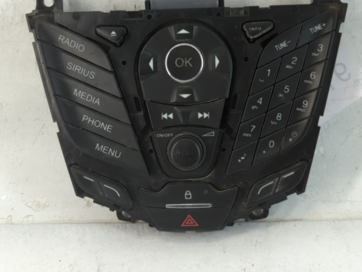 2013-2015 Ford Escape Radio AM FM Cd Player Receiver Replacement P/N:CJ5T-19C107-BB Fits Fits 2013 2014 2015 OEM Used Auto P