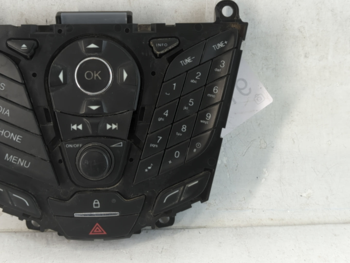 2013-2015 Ford Escape Radio AM FM Cd Player Receiver Replacement P/N:CJ5T-19C107-BB Fits Fits 2013 2014 2015 OEM Used Auto P