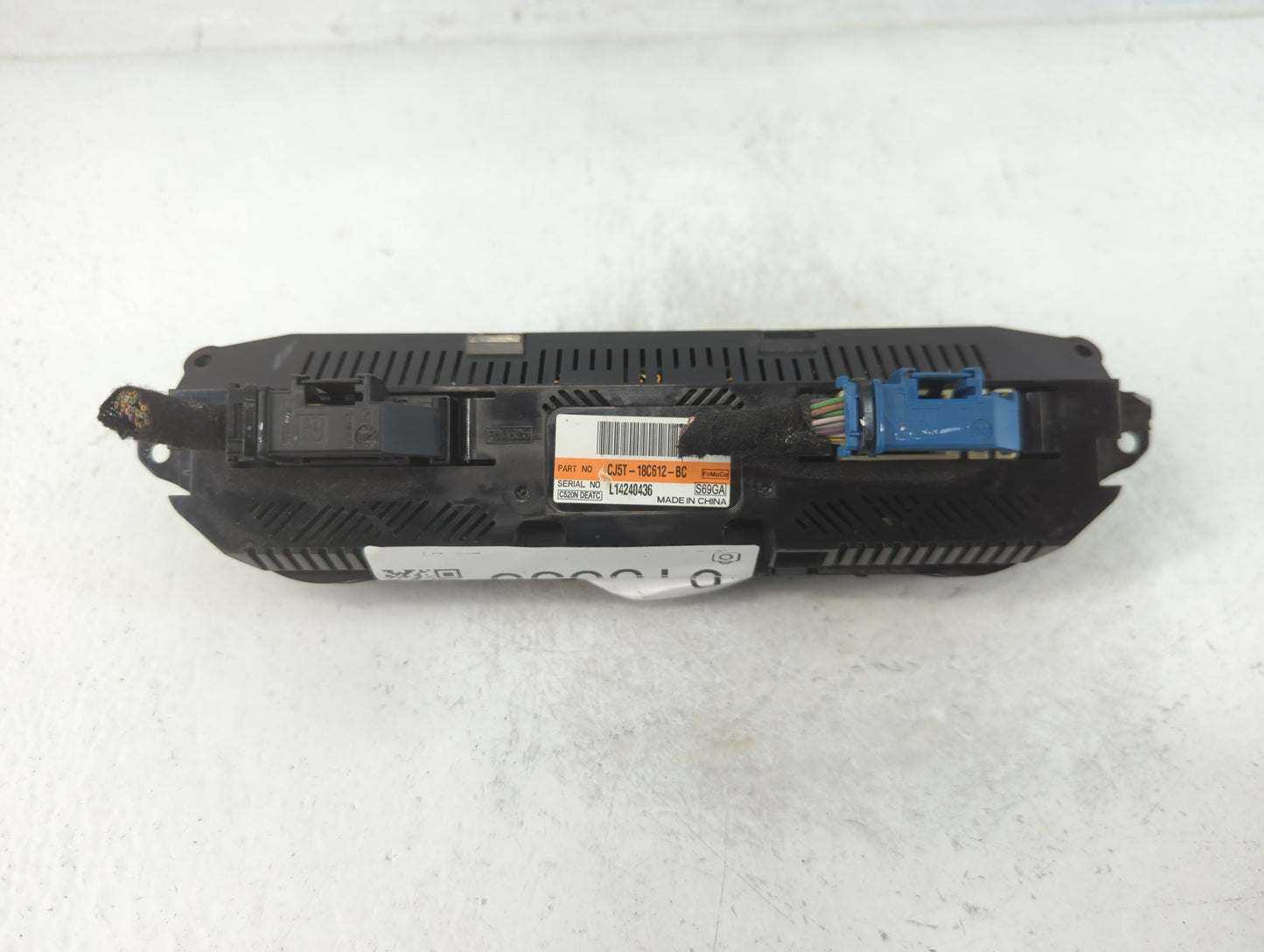 2013-2015 Ford Escape Climate Control Module Temperature AC/Heater Replacement P/N:CJ5T-18C612-BC Fits Fits 2013 2014 2015 O