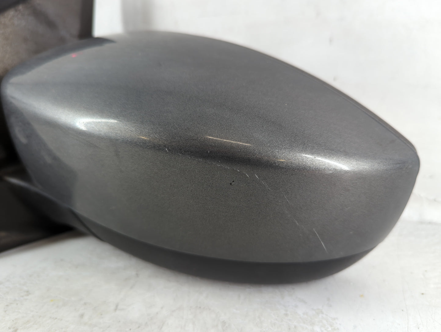 2014 Ford Escape Driver Left Side View Manual Door Mirror Grey - Oemusedautoparts1.com