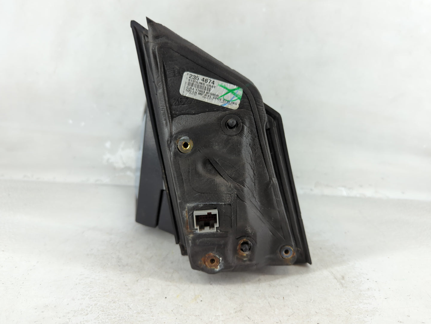 2014 Ford Escape Driver Left Side View Manual Door Mirror Grey - Oemusedautoparts1.com