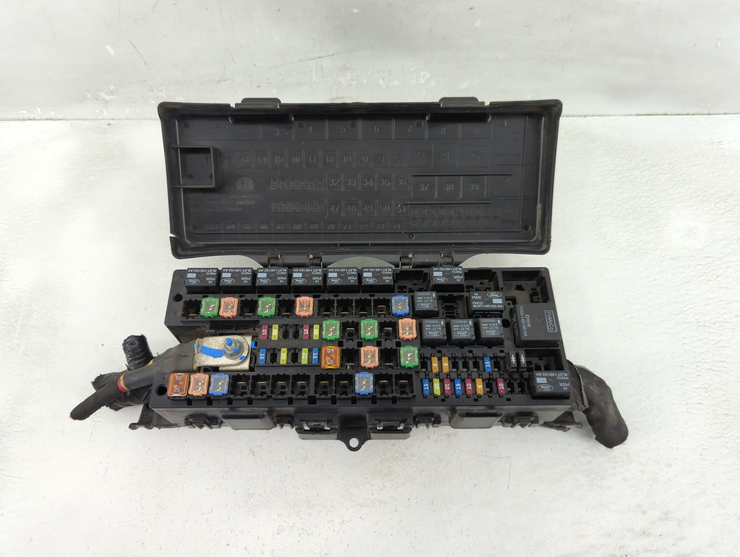 2009-2014 Ford Expedition Fusebox Fuse Box Panel Relay Module P/N:9LIT-14A003 Fits Fits 2009 2010 2011 2012 2013 2014 OEM Us