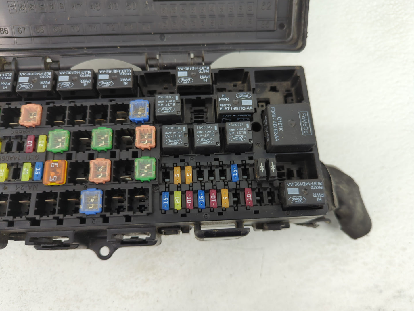2009-2014 Ford Expedition Fusebox Fuse Box Panel Relay Module P/N:9LIT-14A003 Fits Fits 2009 2010 2011 2012 2013 2014 OEM Us