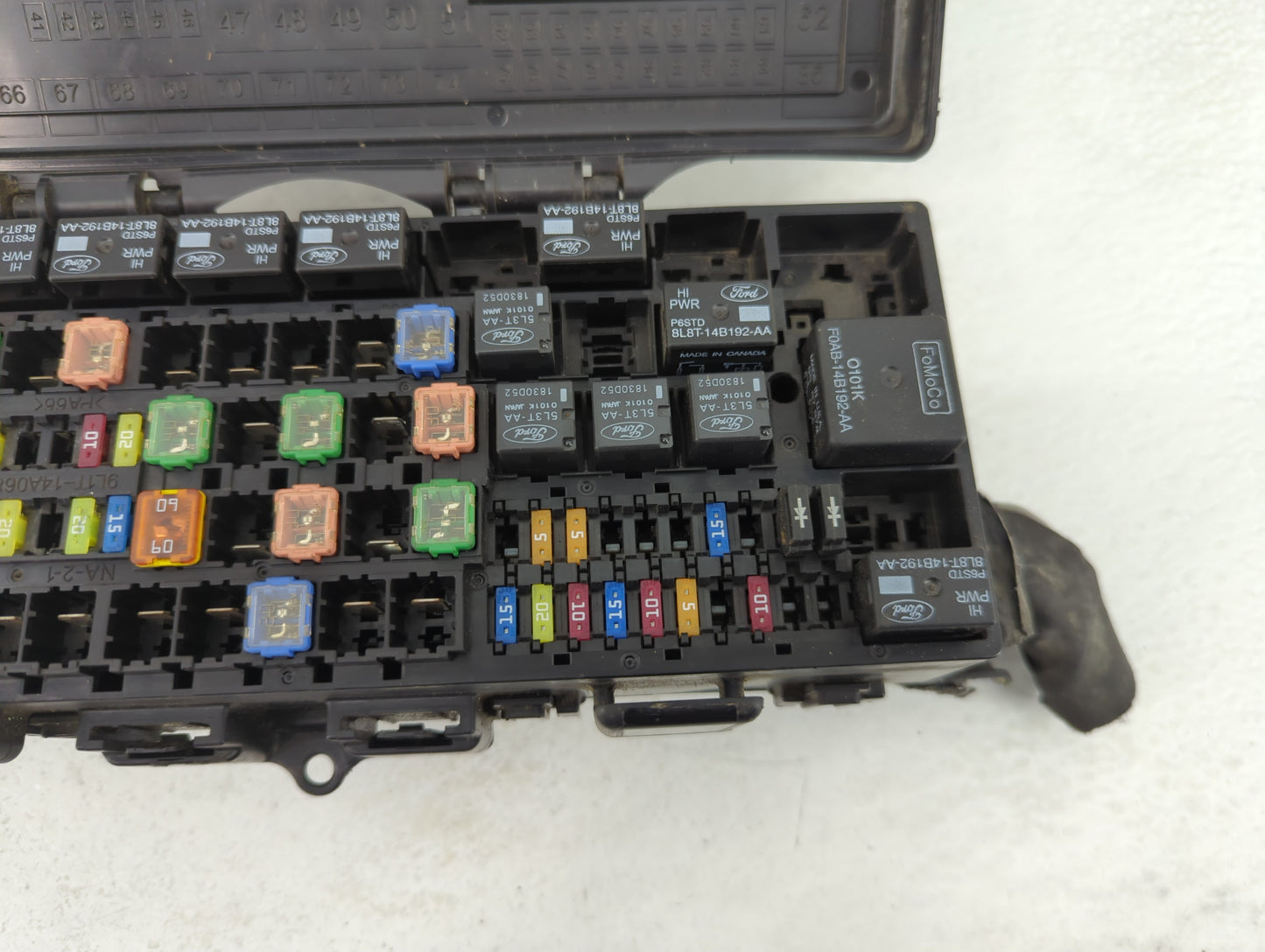 2009-2014 Ford Expedition Fusebox Fuse Box Panel Relay Module P/N:9LIT-14A003 Fits Fits 2009 2010 2011 2012 2013 2014 OEM Us