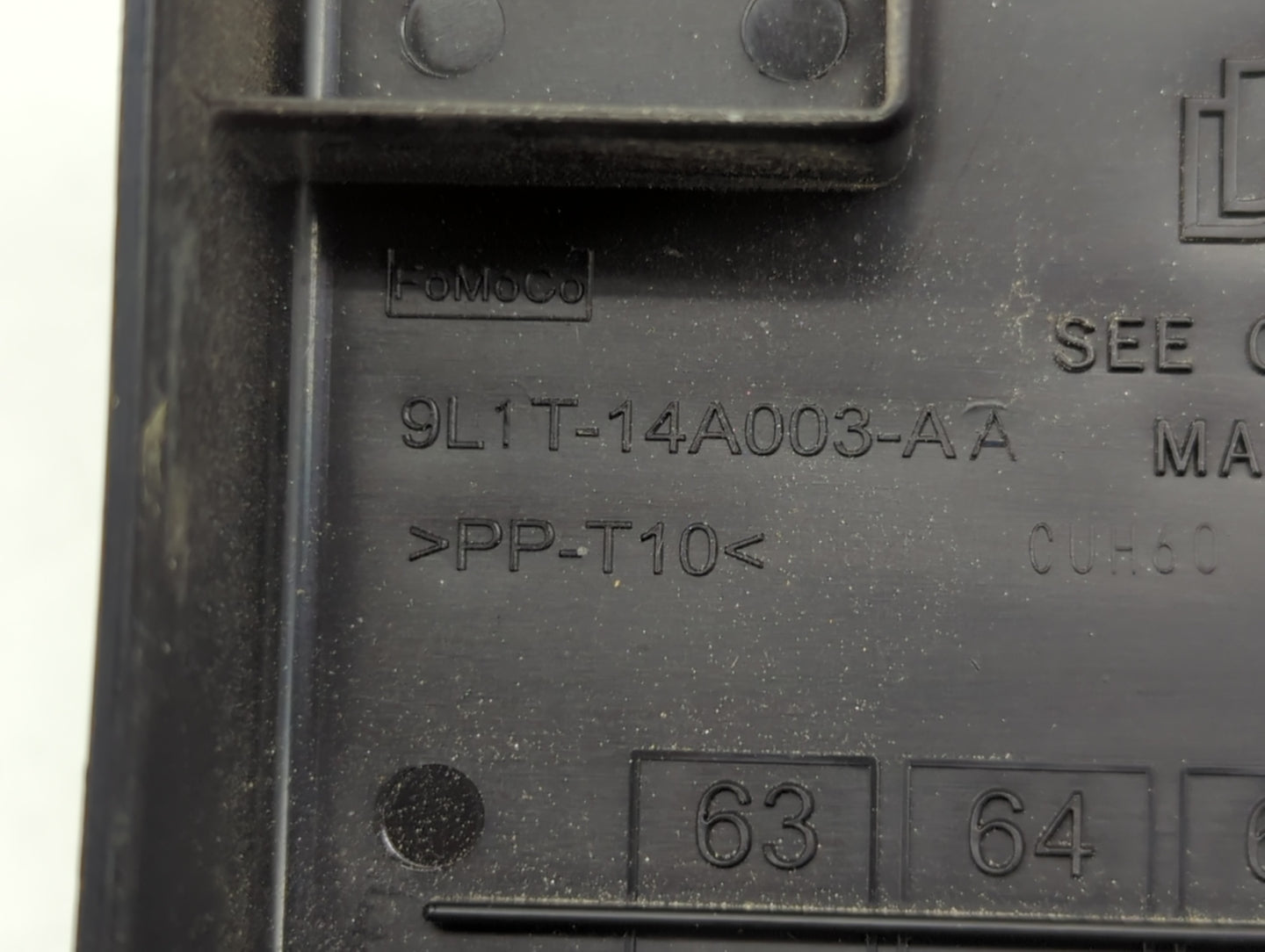 2009-2014 Ford Expedition Fusebox Fuse Box Panel Relay Module P/N:9L1T-14A003-AA Fits Fits 2009 2010 2011 2012 2013 2014 OEM