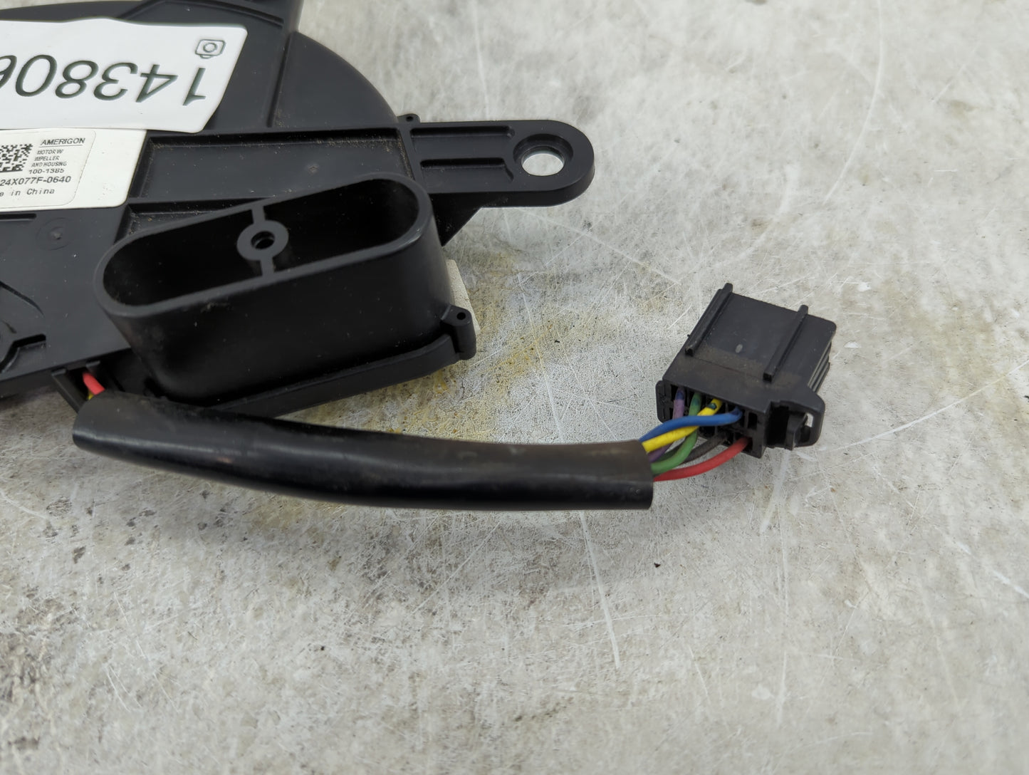 2014 Ford Expedition Heater AC Blower Motor P/N:7H63-18D5110-AA R91ME Fits Fits 2009 2010 2011 2012 2013 OEM Used Auto Parts