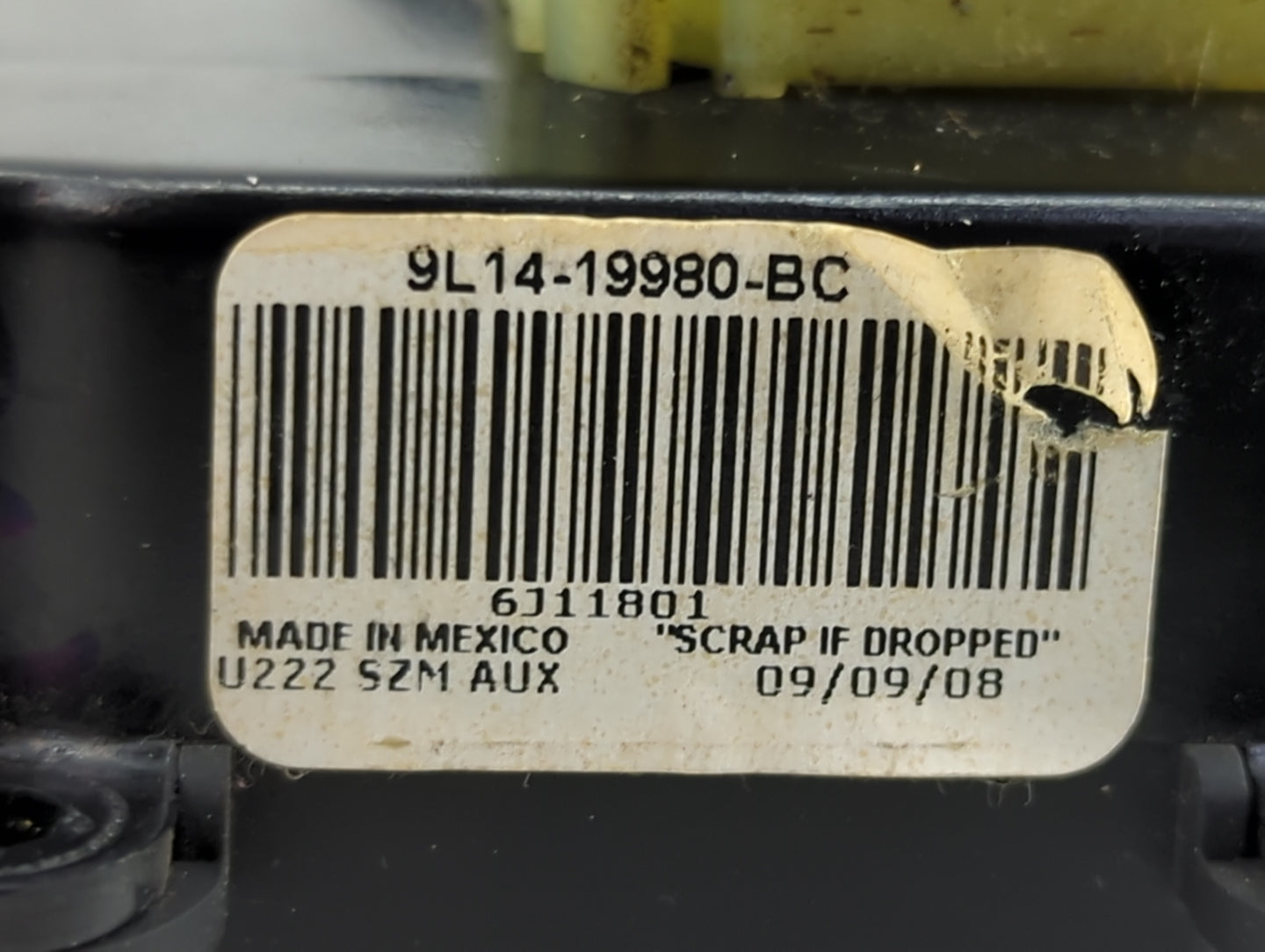 2014 Ford Expedition Climate Control Module Temperature AC/Heater Replacement P/N:9L14-19980-BC Fits OEM Used Auto Parts - O