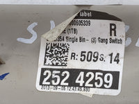 2014 Ford Expedition Overhead Roof Console Tan - Oemusedautoparts1.com