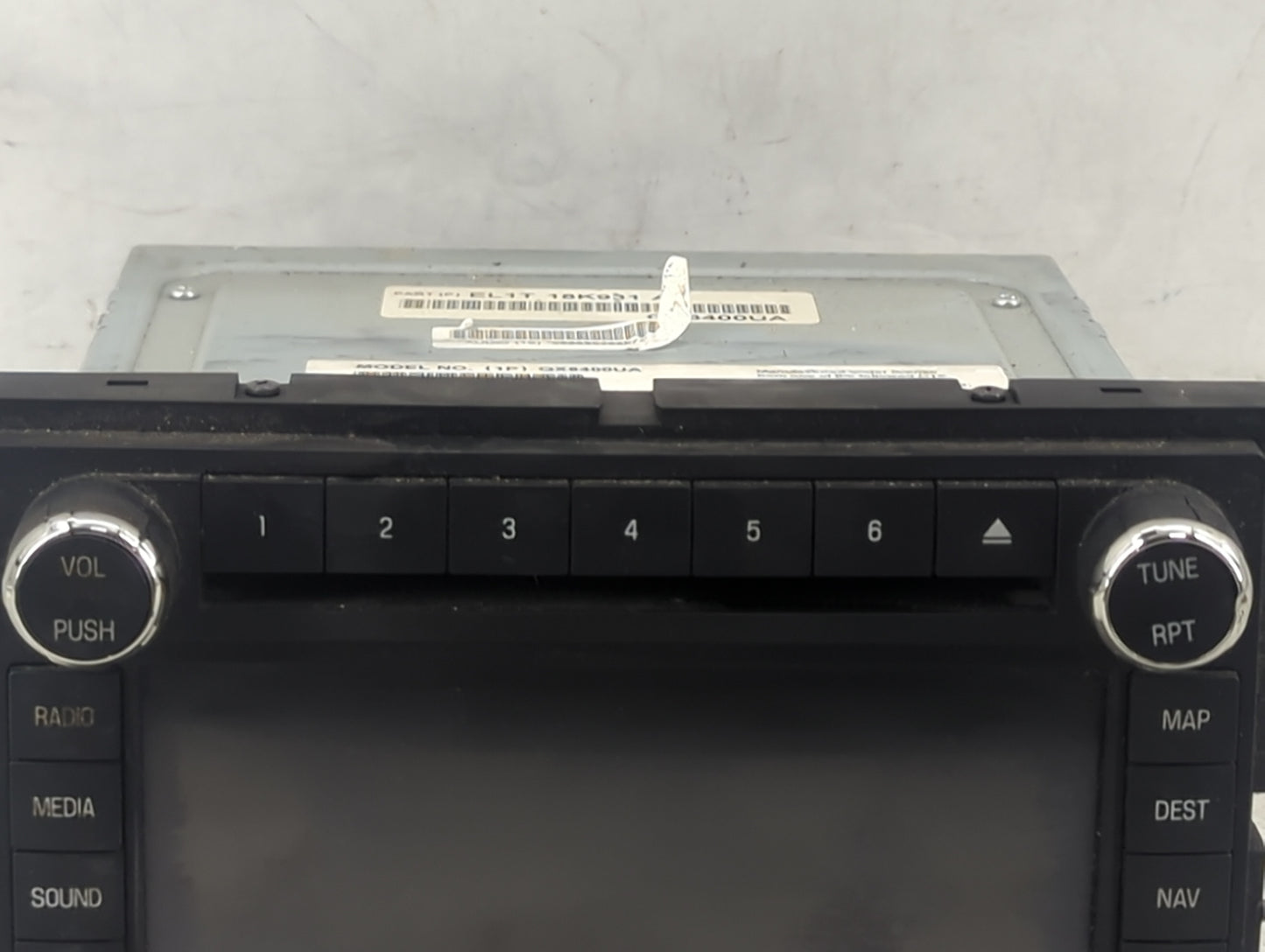 2014 Ford Expedition Radio AM FM Cd Player Receiver Replacement P/N:EL1T 18K931 AA QX8400UA Fits OEM Used Auto Parts - Oemus