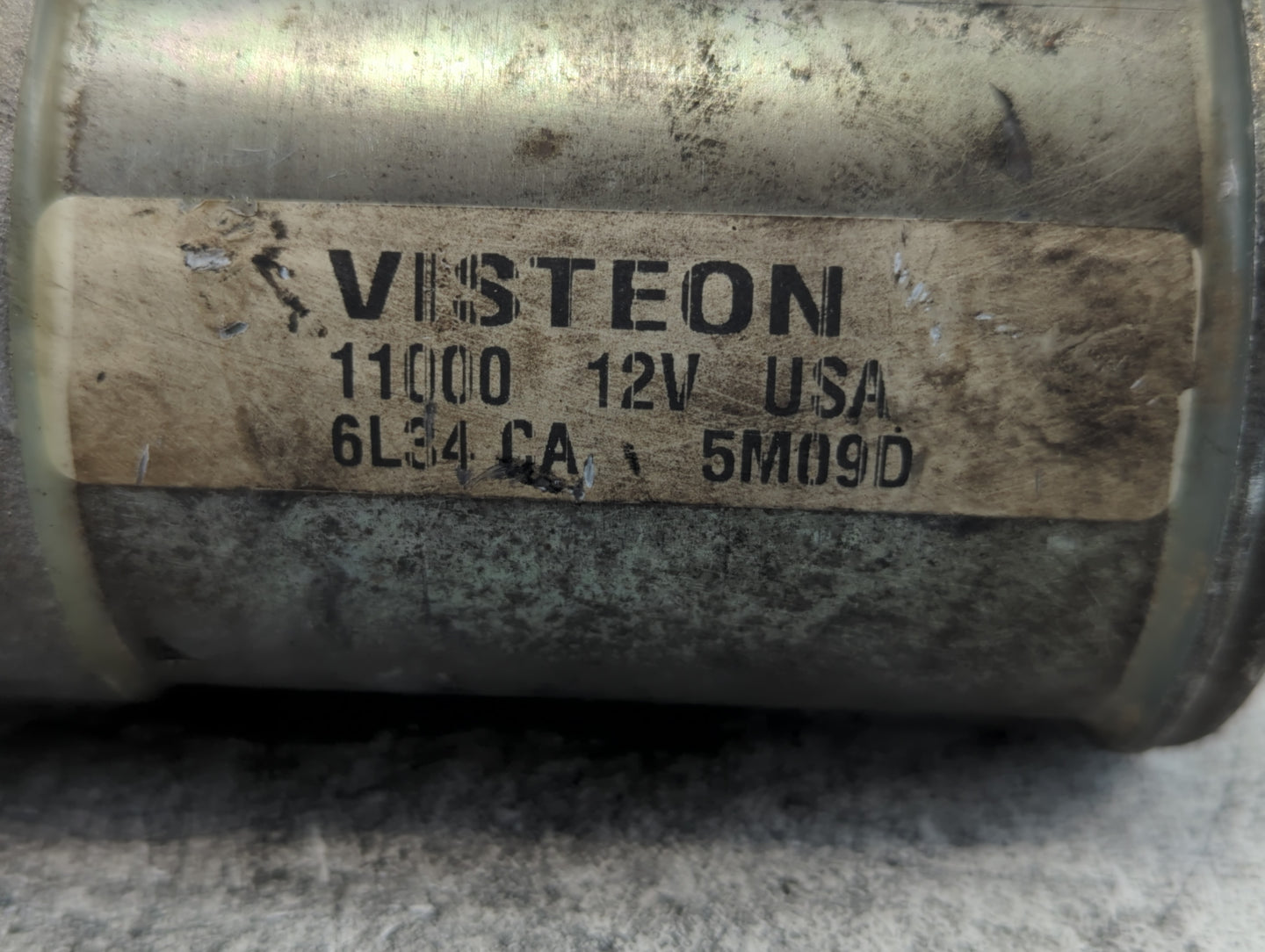 2014 Ford Expedition Car Starter Motor Solenoid OEM P/N:6L34 11000 CA Fits Fits 2013 2015 2016 2017 2018 2019 OEM Used Auto 