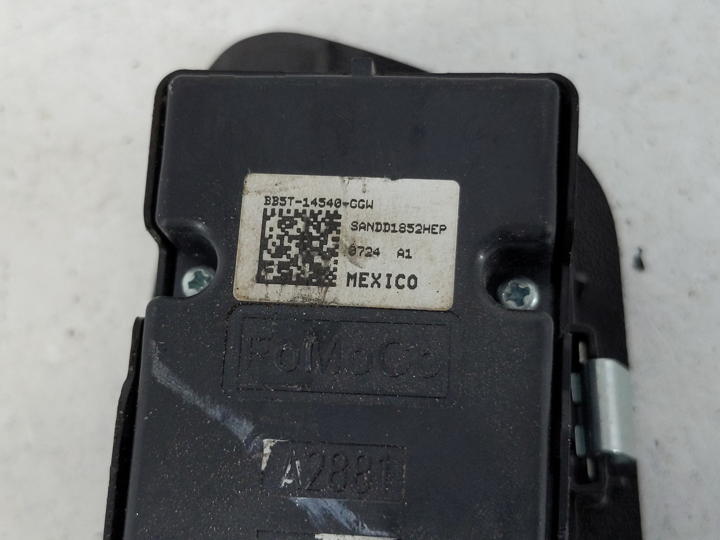 2011-2015 Ford Explorer Master Power Window Switch Replacement Driver Side Left Fits Fits 2011 2012 2013 2014 2015 OEM Used 