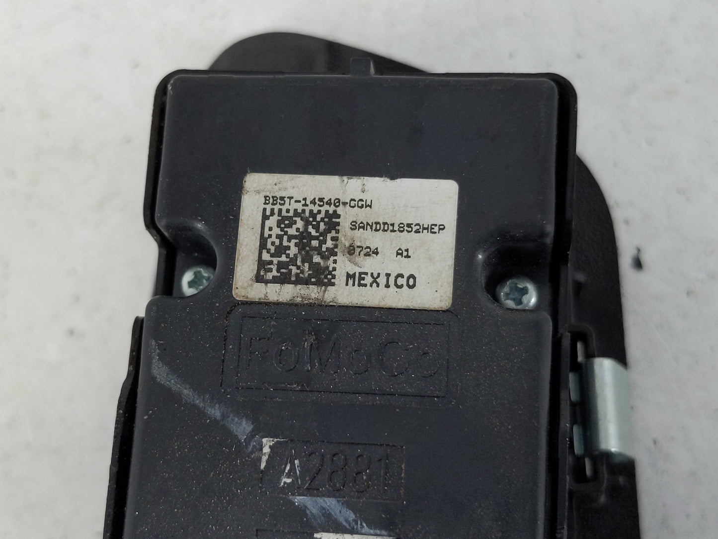 2011-2015 Ford Explorer Master Power Window Switch Replacement Driver Side Left Fits Fits 2011 2012 2013 2014 2015 OEM Used 