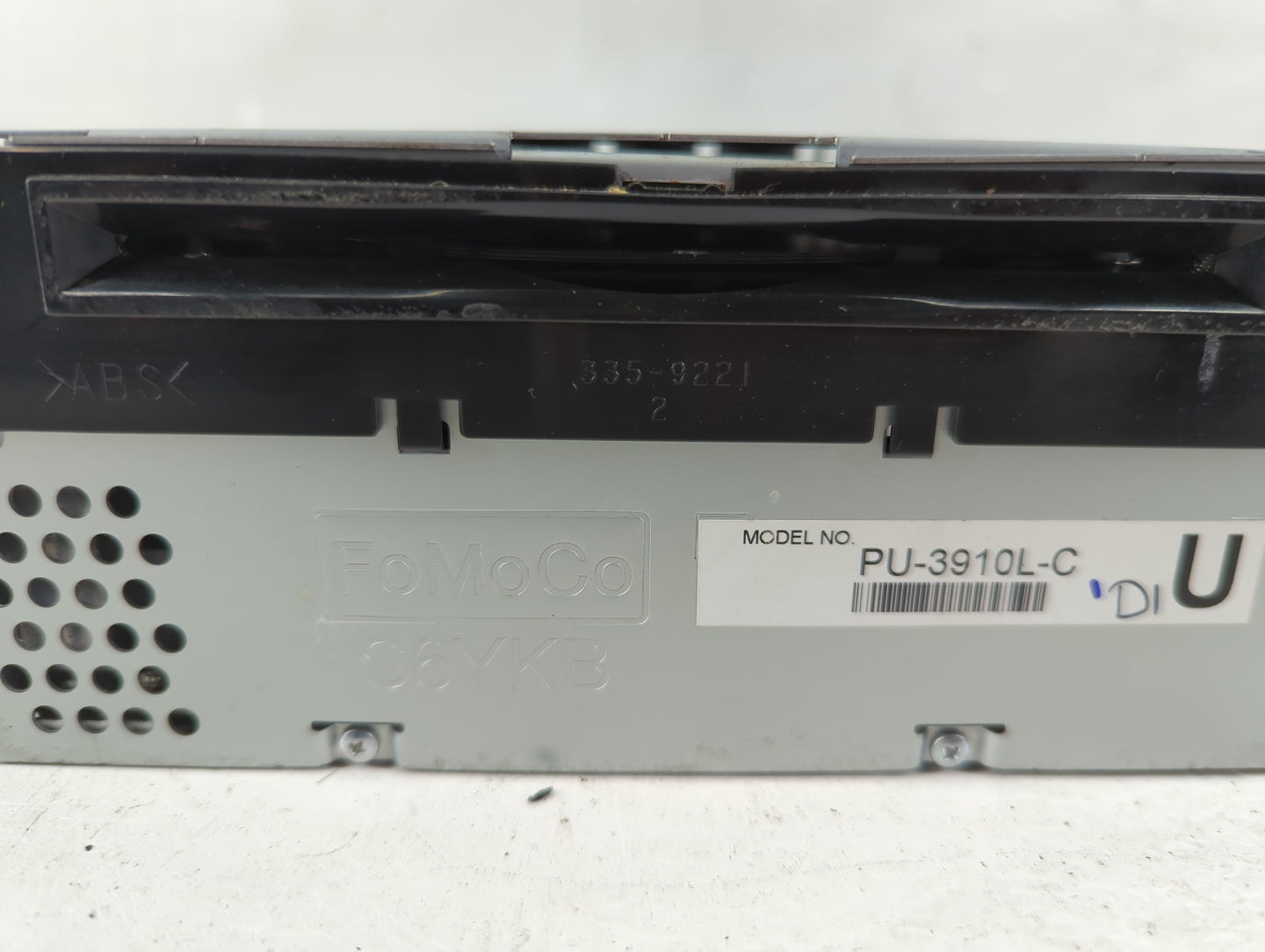 2014 Ford Explorer Radio AM FM Cd Player Receiver Replacement P/N:EBS5T-19C107-EA Fits OEM Used Auto Parts - Oemusedautopart