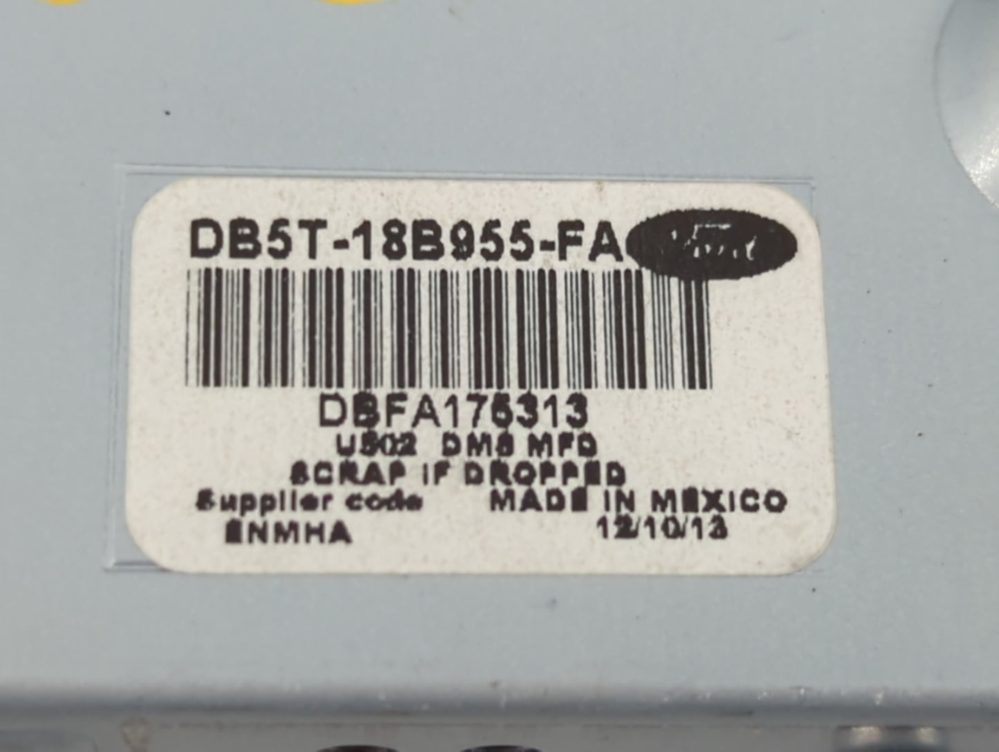 2013-2014 Ford Explorer Information Display Screen - Oemusedautoparts1.com